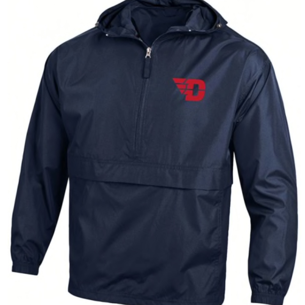 University of Dayton Quarter Zip Champion Rain Coat - Size S